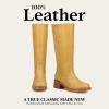 imageFrye Campus 14L Iconic Tall Boots for Women Crafted from Signature Montana Leather with Genuine Stitch Welt Construction and Stacked Leather HeelBanana  Wide Calf