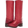 imageFrye Campus 14L Iconic Tall Boots for Women Crafted from Signature Montana Leather with Genuine Stitch Welt Construction and Stacked Leather HeelBurnt Red Polished Soft Full Grain