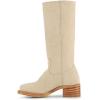 imageFrye Campus 14L Iconic Tall Boots for Women Crafted from Signature Montana Leather with Genuine Stitch Welt Construction and Stacked Leather HeelIvory  Haka Floral Leather