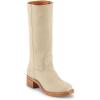 imageFrye Campus 14L Iconic Tall Boots for Women Crafted from Signature Montana Leather with Genuine Stitch Welt Construction and Stacked Leather HeelIvory  Haka Floral Leather