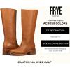 imageFrye Campus 14L Iconic Tall Boots for Women Crafted from Signature Montana Leather with Genuine Stitch Welt Construction and Stacked Leather HeelSaddle  Wide Calf