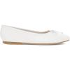 imageFrye Emma Ballet Womens FlatShoes  Classic Leather SlipOn Design Comfortable Everyday Wear Elegant and Versatile StyleWhite  New Extasy Leather