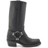 imageFrye Harness 12R Boots for Women  11  Italian Leather Durable Rubber Outsole with Genuine Stitch Welt Construction and Nickel ampamp Brass HardwareBlack