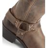imageFrye Harness 12R Boots for Women  11  Italian Leather Durable Rubber Outsole with Genuine Stitch Welt Construction and Nickel ampamp Brass HardwareSmoke  Old Town