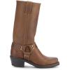 imageFrye Harness 12R Boots for Women  11  Italian Leather Durable Rubber Outsole with Genuine Stitch Welt Construction and Nickel ampamp Brass HardwareTan