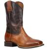 imageFrye Hauser Deco Stitch WesternBoots For Men  Stylish Leather Boot With Intricate Detailing And Durable CraftsmanshipSaddleDark Brown