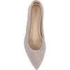 imageFrye Heather Ballet FlatsSandals for Women  Comfortable Leather SlipOn Shoes with Flexible Sole Casual ampamp Elegant DesignTaupe  Suede