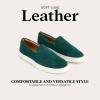 imageFrye Ivy SlipOn Shoes for Women Featuring Soft Leather with Thick Rubber Outsole Removable Molded Footbed and Padded Collar and VampPine