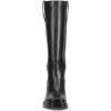imageFrye Kate Pull On 14quot Leather Boots for Women  Riding Boots with 2 Heel Leather Lining Intricate Stitching Cushioned Footbed and Rubber OutsoleBlack  Volterra Leather