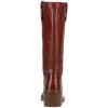 imageFrye Kate Pull On 14quot Leather Boots for Women  Riding Boots with 2 Heel Leather Lining Intricate Stitching Cushioned Footbed and Rubber OutsoleMerlot