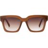 imageFrye Lisa Womens Square Sunglasses Camel 54mmCamel