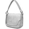 imageFrye Melissa CrossbodyPewter Distressed Metallic