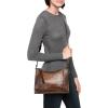 imageFrye Melissa Zip Crossbody Bag Stylish Handbag with Adjustable Strap ampamp PocketsDark Brown