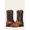 imageFrye Mens Hauser Roper Western BootSaddleDark Brown