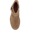 imageFrye Olivia Harness Short Boots for Women  Soft Leather ampamp Suede Chunky Heel EVA Outsole Versatile ColorsAlmond