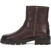 imageFrye Olivia Harness Short Boots for Women  Soft Leather ampamp Suede Chunky Heel EVA Outsole Versatile ColorsChocolate