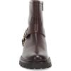 imageFrye Olivia Harness Short Boots for Women  Soft Leather ampamp Suede Chunky Heel EVA Outsole Versatile ColorsChocolate