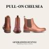 imageFrye Tyler Chelsea Boots for Men Designed with Flexible Blake Construction and Elasticated Side Panels Comfort Footbed and Full Leather Lining  6 Shaft HeightCognac  Surfer