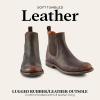 imageFrye Tyler Chelsea Boots for Men Designed with Flexible Blake Construction and Elasticated Side Panels Comfort Footbed and Full Leather Lining  6 Shaft HeightBlack  Toga Leather Brush Off Leather