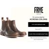 imageFrye Tyler Chelsea Boots for Men Designed with Flexible Blake Construction and Elasticated Side Panels Comfort Footbed and Full Leather Lining  6 Shaft HeightDark Brown  Wildcat