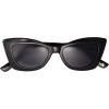 imageFrye Womens Ainsley Cateye Sunglasses Black 52 mmBlack