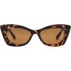 imageFrye Womens Ainsley Cateye Sunglasses Black 52 mmTortoise