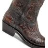 imageFrye Womens Billy Pull On Western BootBlack  Tooled