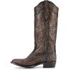 imageFrye Womens Billy Pull On Western BootBlack  Tooled