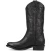 imageFrye Womens Billy Pull On Western BootBlack  Volterra Floral Emboss Leather