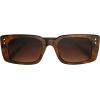imageFrye Womens Janie Sunglasses Rectangle Brown 52 mmBrown