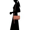 imageFrye Womens Melissa Crossbody ClutchCognac