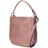 imageFrye Womens Melissa Hobo Handbag Stylish Bag with Adjustable Strap ampamp PocketsMushroom