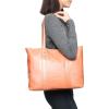 imageFrye Womens Melissa Shopper Tote Bag Stylist Large Handbag with Adjustable Strap ampamp PocketsApricot