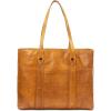 imageFrye Womens Melissa Shopper Tote Bag Stylist Large Handbag with Adjustable Strap ampamp PocketsCanyon
