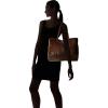imageFrye Womens Melissa Shopper Tote Bag Stylist Large Handbag with Adjustable Strap ampamp PocketsDark Brown