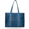 imageFrye Womens Melissa Shopper Tote Bag Stylist Large Handbag with Adjustable Strap ampamp PocketsSteel