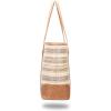 imageFrye Womens Melissa Shopper Tote Bag Stylist Large Handbag with Adjustable Strap ampamp PocketsStraw