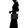 imageFrye Womens Melissa Shopper Tote Bag Stylist Large Handbag with Adjustable Strap ampamp PocketsSueded Black Crocodile