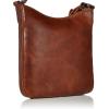 imageFrye Womens Melissa Swing Pack Zip Crossbody Bag Handbag with Adjustable Strap ampamp PocketsCognac