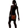 imageFrye Womens Melissa Swing Pack Zip Crossbody Bag Handbag with Adjustable Strap ampamp PocketsCognac