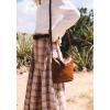 imageFrye Womens Melissa Swing Pack Zip Crossbody Bag Handbag with Adjustable Strap ampamp PocketsCognac