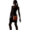 imageFrye Womens Melissa Swing Pack Zip Crossbody Bag Handbag with Adjustable Strap ampamp PocketsDark Brown