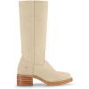 imageFrye Campus 14L Iconic Tall Boots for Women Crafted from Signature Montana Leather with Genuine Stitch Welt Construction and Stacked Leather HeelIvory  Haka Floral Leather