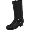 imageFrye Harness 12R Boots for Women  11  Italian Leather Durable Rubber Outsole with Genuine Stitch Welt Construction and Nickel ampamp Brass HardwareBlack