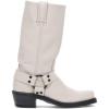 imageFrye Harness 12R Boots for Women  11  Italian Leather Durable Rubber Outsole with Genuine Stitch Welt Construction and Nickel ampamp Brass HardwareStone