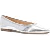 Silver - Wrinkle Metallic Leather