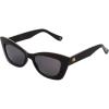 imageFrye Womens Ainsley Cateye Sunglasses Black 52 mmBlack