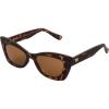 imageFrye Womens Ainsley Cateye Sunglasses Black 52 mmTortoise