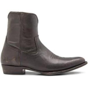 imageFrye Austin Inside Zip Mens  Stylish Durable Leather Footwear with Cushioned Insole for Comfort and Side Zipper Access Western BootsBlack  Toga Leather