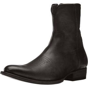 imageFrye Austin Inside Zip Mens  Stylish Durable Leather Footwear with Cushioned Insole for Comfort and Side Zipper Access Western BootsCognac  Tonara